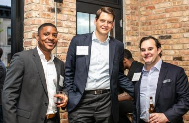 Russell Richey (Goldman Sachs), Michael Knapp (Levine Leichtman Capital Partners), Dan Laughlin (Willis Towers Watson)